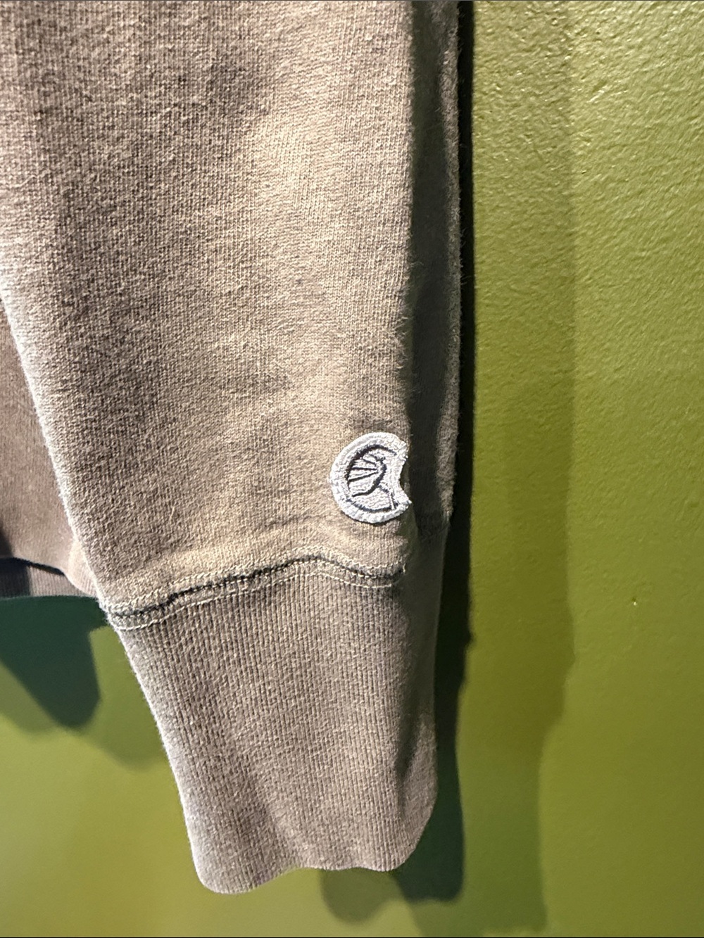 Todd Snyder x Champion Men's Crewneck Pocket Sweatshirt - Green - Picture 5 of 6